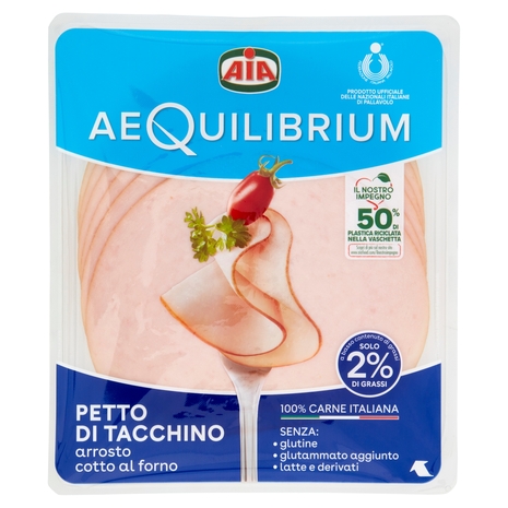 Aia aeQuilibrium Petto di Tacchino arrosto cotto al forno 120 g